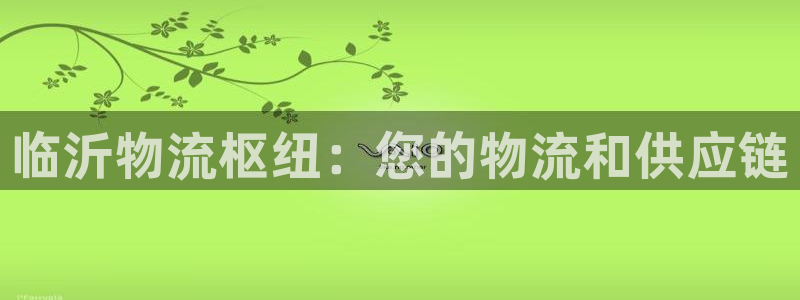 28圈图片：临沂物流枢纽：您的物流和