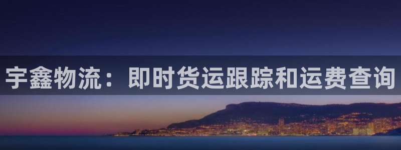 28圈代理落网：宇鑫物流：即时货运跟