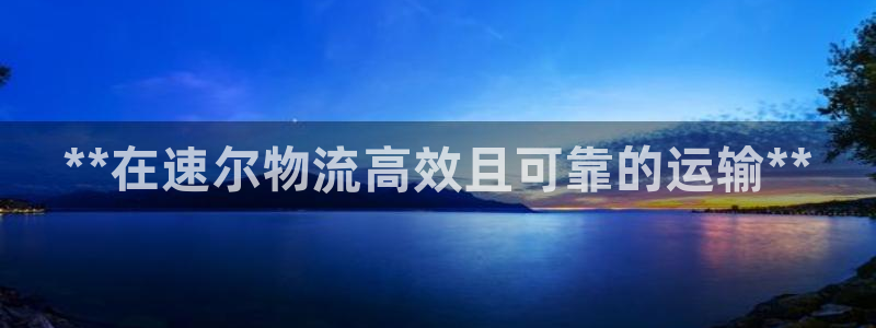 28圈注册条件：**在速尔物流高效且