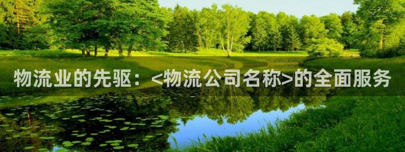 28圈注册网页版：物流业的先驱：<物