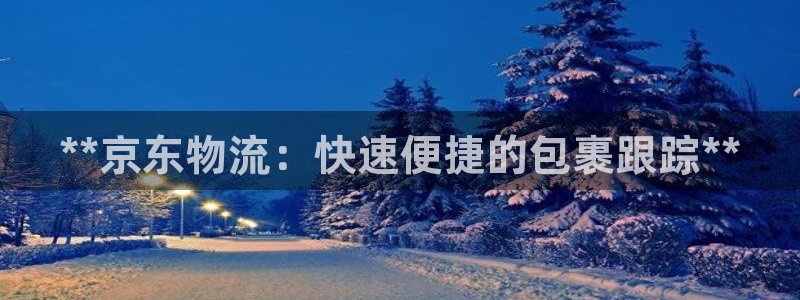 28圈体育下载：**京东物流：快速便