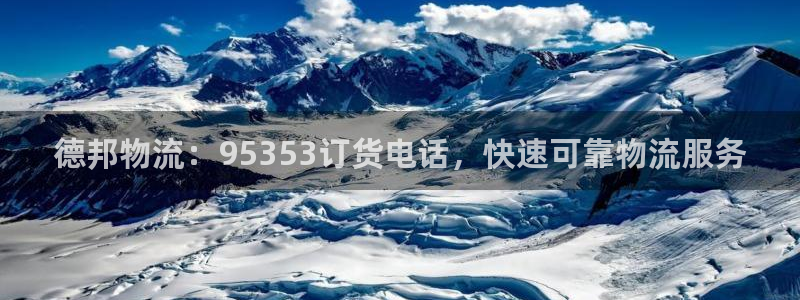 28圈注册步骤：德邦物流：95353