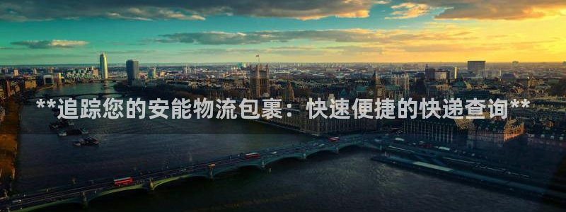 28圈违法吗：**追踪您的安能物流包