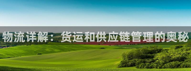 28圈下载二维码怎么弄：物流详解：货