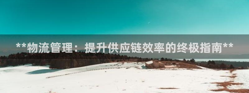 28圈充值为什么充不了：**物流管理