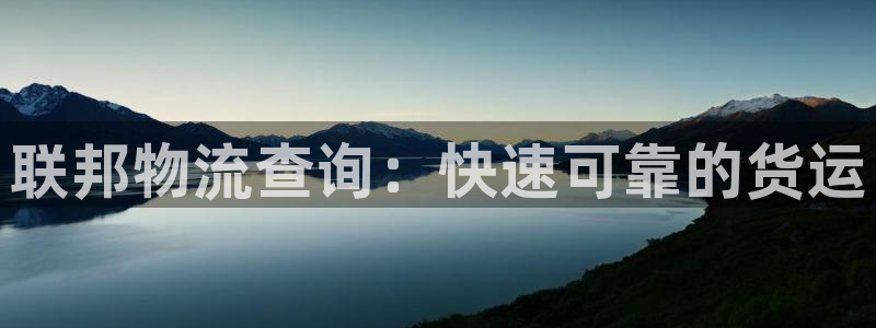 28圈下载二维码怎么弄：联邦物流查询