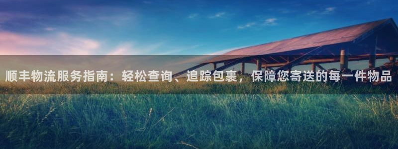 28圈绿骨头：顺丰物流服务指南：轻松