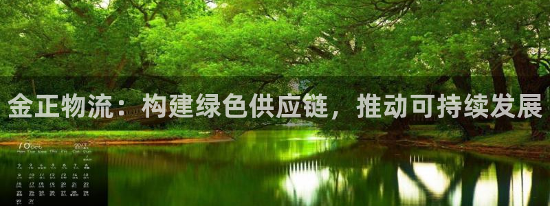 南宫28圈怎么注册：金正物流：构建绿