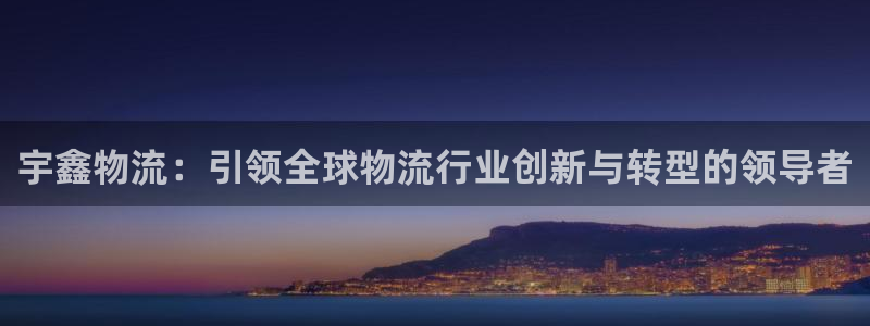 28圈相信品牌的力量：宇鑫物流：引领