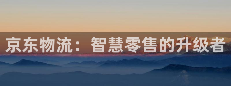 28圈在线预测：京东物流：智慧零售的